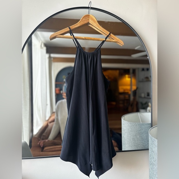 MILLY | silk tank top | size 4 - Picture 1 of 6